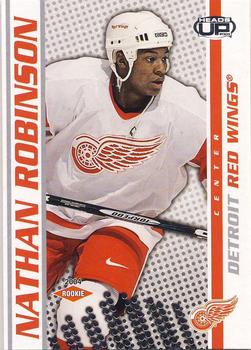 #115 Nathan Robinson - Detroit Red Wings - 2003-04 Pacific Heads Up Hockey