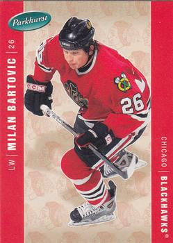 #115 Milan Bartovic - Chicago Blackhawks - 2005-06 Parkhurst Hockey