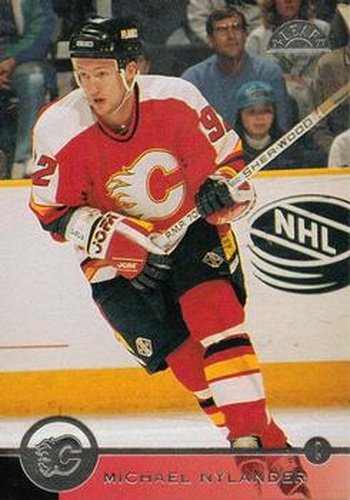#115 Michael Nylander - Calgary Flames - 1996-97 Leaf Hockey