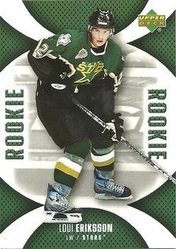 #115 Loui Eriksson - Dallas Stars - 2006-07 Upper Deck Mini Jersey Hockey
