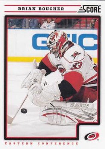 #115 Brian Boucher - Carolina Hurricanes - 2012-13 Score Hockey
