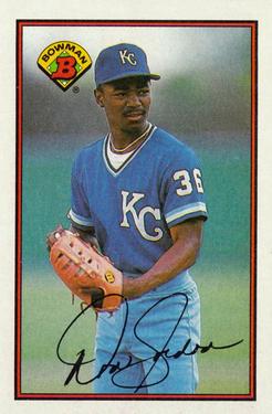 #115 Tom Gordon - Kansas City Royals - 1989 Bowman Baseball