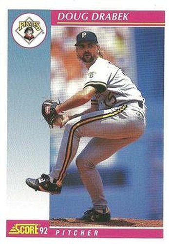 #115 Doug Drabek - Pittsburgh Pirates - 1992 Score Baseball