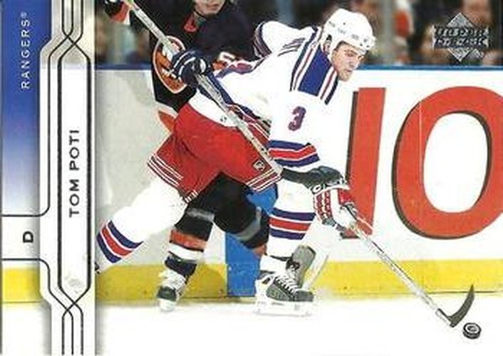#115 Tom Poti - New York Rangers - 2004-05 Upper Deck Hockey