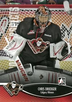#115 Chris Driedger - Calgary Hitmen - 2012-13 In The Game Heroes and Prospects Hockey