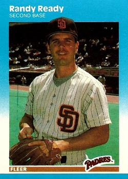 #U-100 Randy Ready - San Diego Padres - 1987 Fleer Update Baseball