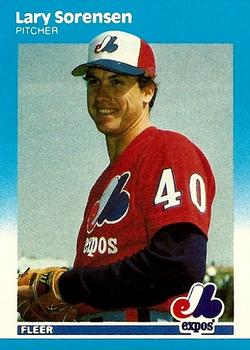 #U-111 Lary Sorensen - Montreal Expos - 1987 Fleer Update Baseball