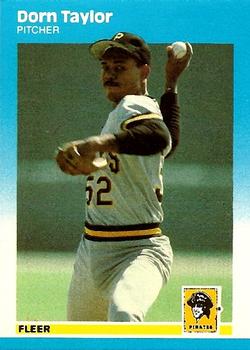 #U-118 Dorn Taylor - Pittsburgh Pirates - 1987 Fleer Update Baseball