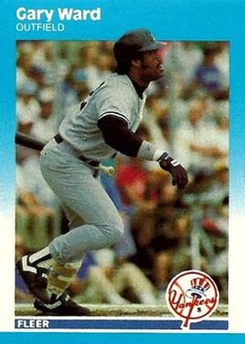 #U-122 Gary Ward - New York Yankees - 1987 Fleer Update Baseball