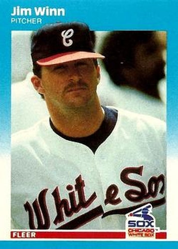 #U-126 Jim Winn - Chicago White Sox - 1987 Fleer Update Baseball