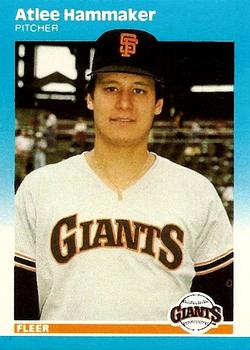 #U-40 Atlee Hammaker - San Francisco Giants - 1987 Fleer Update Baseball
