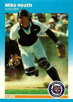 #U-42 Mike Heath - Detroit Tigers - 1987 Fleer Update Baseball