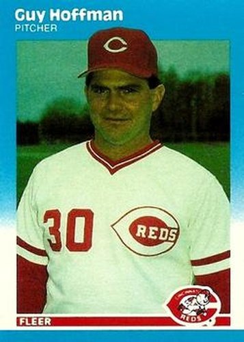 #U-45 Guy Hoffman - Cincinnati Reds - 1987 Fleer Update Baseball