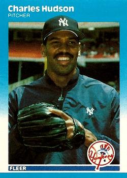 #U-46 Charles Hudson - New York Yankees - 1987 Fleer Update Baseball