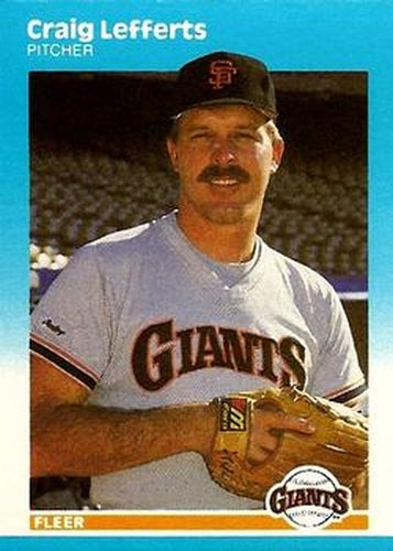 #U-64 Craig Lefferts - San Francisco Giants - 1987 Fleer Update Baseball