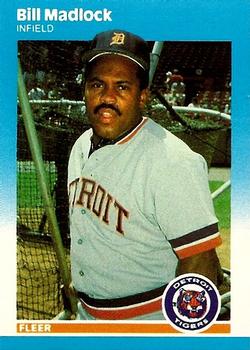 #U-69 Bill Madlock - Detroit Tigers - 1987 Fleer Update Baseball