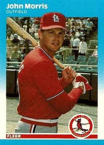 #U-83 John Morris - St. Louis Cardinals - 1987 Fleer Update Baseball