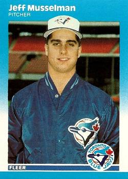 #U-84 Jeff Musselman - Toronto Blue Jays - 1987 Fleer Update Baseball