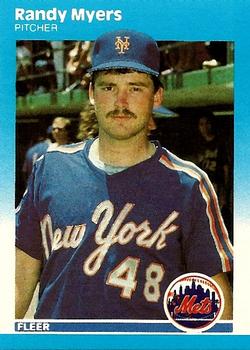 #U-85 Randy Myers - New York Mets - 1987 Fleer Update Baseball