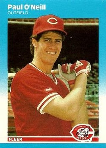 #U-94 Paul O'Neill - Cincinnati Reds - 1987 Fleer Update Baseball
