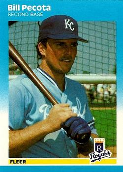 #U-97 Bill Pecota - Kansas City Royals - 1987 Fleer Update Baseball