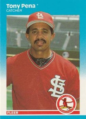 #U-98 Tony Pena - St. Louis Cardinals - 1987 Fleer Update Baseball