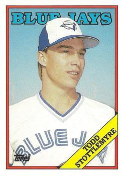 #116T Todd Stottlemyre - Toronto Blue Jays - 1988 Topps Traded Baseball