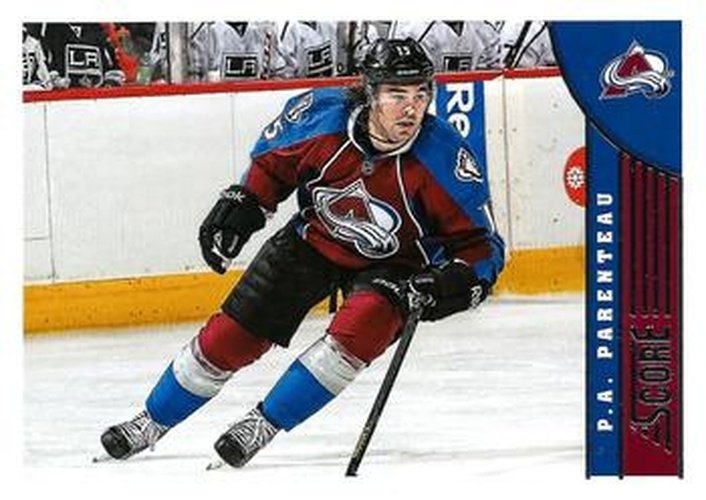 #116 P.A. Parenteau - Colorado Avalanche - 2013-14 Score Hockey