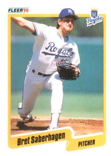 #116 Bret Saberhagen - Kansas City Royals - 1990 Fleer USA Baseball