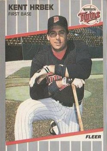 #116 Kent Hrbek - Minnesota Twins - 1989 Fleer Baseball