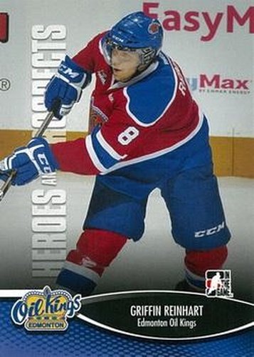 #116 Griffin Reinhart - Edmonton Oil Kings - 2012-13 In The Game Heroes and Prospects Hockey