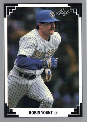#116 Robin Yount - Milwaukee Brewers - 1991 Leaf Baseball
