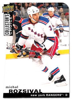 #116 Michal Rozsival - New York Rangers - 2008-09 Collector's Choice Hockey