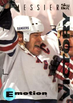 #116 Mark Messier - New York Rangers - 1995-96 SkyBox E-Motion Hockey