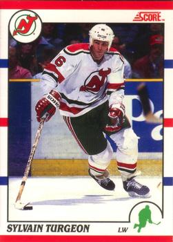 #116 Sylvain Turgeon - New Jersey Devils - 1990-91 Score Canadian Hockey