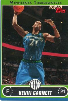 #116 Kevin Garnett - Minnesota Timberwolves - 2006-07 Topps Basketball