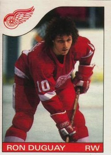 #116 Ron Duguay - Detroit Red Wings - 1985-86 O-Pee-Chee Hockey