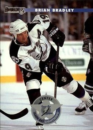 #116 Brian Bradley - Tampa Bay Lightning - 1996-97 Donruss Hockey