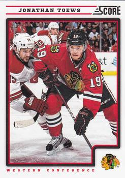 #116 Jonathan Toews - Chicago Blackhawks - 2012-13 Score Hockey