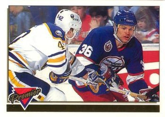 #116 Mike Eagles - Winnipeg Jets - 1993-94 O-Pee-Chee Premier Hockey - Gold