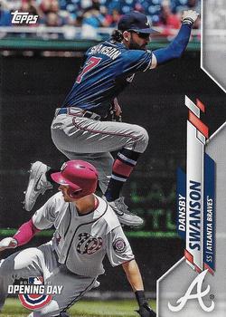 #116 Dansby Swanson - Atlanta Braves - 2020 Topps Opening Day Baseball