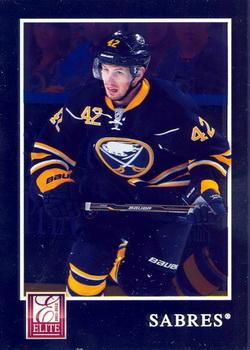 #116 Nathan Gerbe - Buffalo Sabres - 2011-12 Panini Elite Hockey