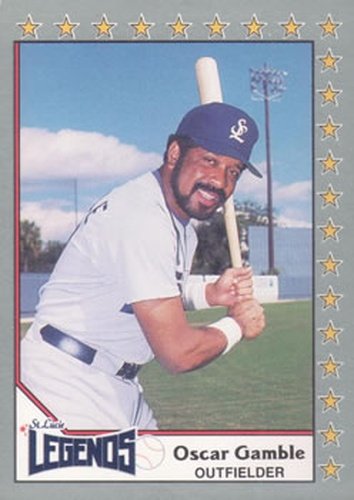 #116 Oscar Gamble - St. Lucie Legends - 1990 Pacific Senior League Baseball