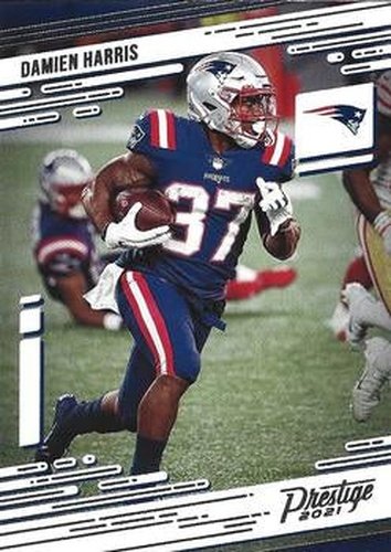 #116 Damien Harris - New England Patriots - 2021 Panini Prestige Football