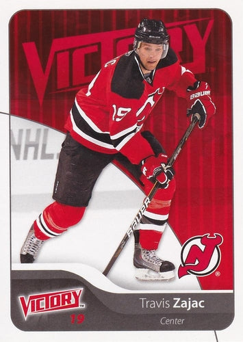 #116 Travis Zajac - New Jersey Devils - 2011-12 Upper Deck Victory Hockey