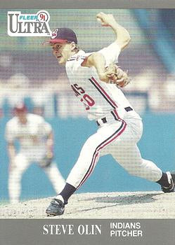 #116 Steve Olin - Cleveland Indians - 1991 Ultra Baseball