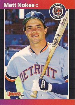 #116 Matt Nokes - Detroit Tigers - 1989 Donruss Baseball