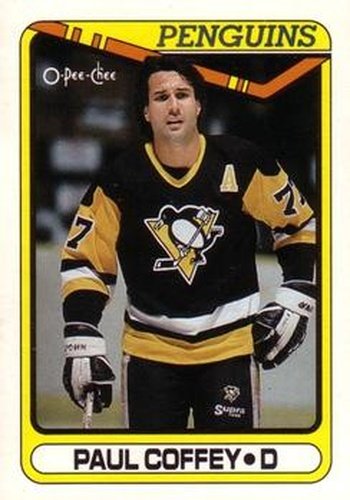 #116 Paul Coffey - Pittsburgh Penguins - 1990-91 O-Pee-Chee Hockey