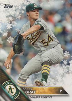 #HMW116 Sonny Gray - Oakland Athletics - 2016 Topps Holiday Baseball