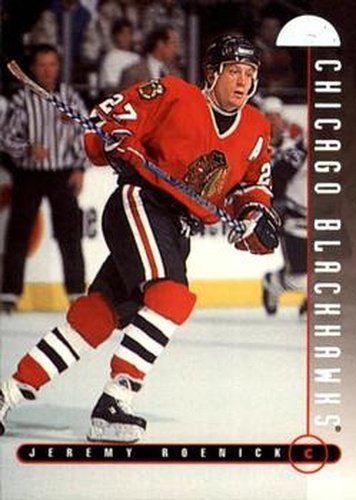 #116 Jeremy Roenick - Chicago Blackhawks - 1995-96 Leaf Hockey